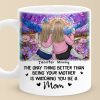 Forever My Baby, Always My Friend - Family Personalized Custom Mug - Mother's Day, Gift For Mom, Daughter