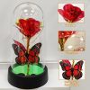 Forever Rose LED in Glass Dome – Romantic Gift for Mom or Wife