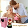 Forever Rose LED in Glass Dome – Romantic Gift for Mom or Wife