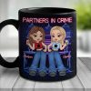 Forever Your Ride Or Die - Bestie Personalized Custom Black Mug - Gift For Best Friends, BFF, Sisters