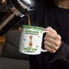 Forget Mother's Day We Woof You Everyday - Personalized White Edge-to-Edge Mug