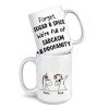 Forget Sugar And Spice - Friend Personalized Custom Mug - Christmas Gift For Best Friends, Sisters, Family Members, Coworkers