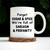 Forget Sugar & Spice Mug Featuring Unicorns & Stars - Personalized Custom Coffee Mug - COL033_MG