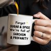 Forget Sugar & Spice Mug Featuring Unicorns & Stars - Personalized Custom Coffee Mug - COL033_MG