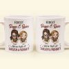 Forget Sugar & Spice We're Full Of Sarcasm & Profanity - PerSonalized Mug