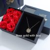 Four-Leaf Clover & Heart Necklace Gift Set - Dainty Gold Jewelry