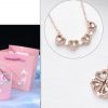 Four-Leaf Clover & Heart Necklace Gift Set - Dainty Gold Jewelry