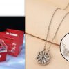 Four-Leaf Clover & Heart Necklace Gift Set - Dainty Gold Jewelry
