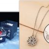 Four-Leaf Clover & Heart Necklace Gift Set - Dainty Gold Jewelry