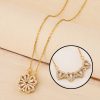 Four-Leaf Clover & Heart Necklace Gift Set - Dainty Gold Jewelry