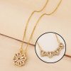 Four Leaf Clover Heart Necklace in Gift Box