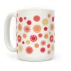 Fractal Flower Pattern Coffee Mug