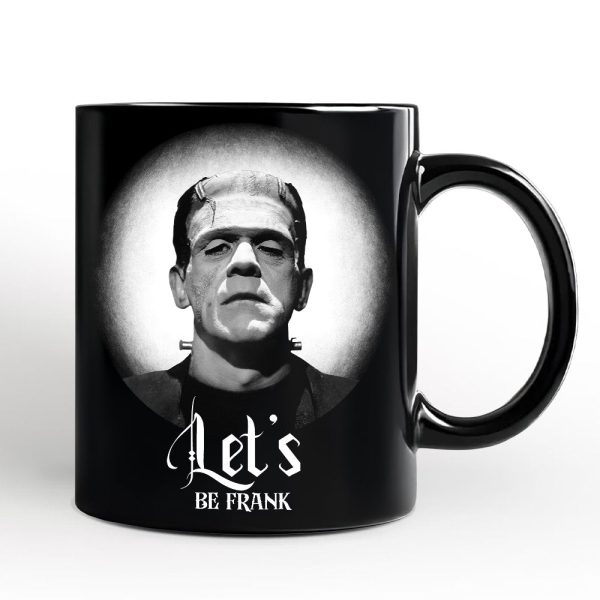 Frankenstein Spooky Portrait Personalized Mug Horror Villain Theme Halloween Gift with Custom Name
