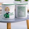 Freak In The Sheets, Gift For Accounting, Personalized Mug, Accounting Girl Coffee Mug