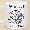 Fresh Out Of Cares And Still Slaying The Day - Friend Personalized Custom Mug - Christmas Gift, Birthday Gift For Best Friends, Family Members, Coworkers, Yourself