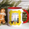 Friends Are The Family We Choose, Gift For Friends, Personalized Accent Mug, Bestie Together Ornament, Christmas Gift 04NAHN171123HH