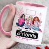 Friends Are The Family We Choose, Gift For Friends, Personalized Mug, Drinking Friends Mug 05NAHN050124HH