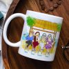 Friends Come And Go, Old Bestfriend And Beach White Mug Gift