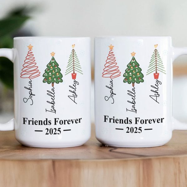 Friends, Family Tree Names - Personalized Mug