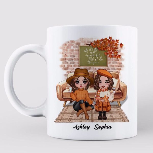Friends Until Old Senile Fall Season Personalized Mug