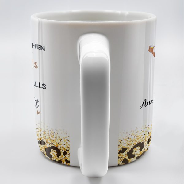 Friends Until We Die Ghost Friends Mug - Personalized Custom Coffee Mug - BST155_MG