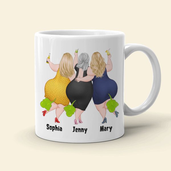 Friendship Is Like A Fart- Gift For Friends-Personalized Coffee Mug- Funny Fart Besties Mug