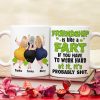 Friendship Is Like A Fart- Gift For Friends-Personalized Coffee Mug- Funny Fart Besties Mug