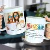 Friendship Is Listening To Be Same Boy Problem Personalized Mug, Gift For Friends