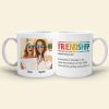 Friendship Is Listening To Be Same Boy Problem Personalized Mug, Gift For Friends