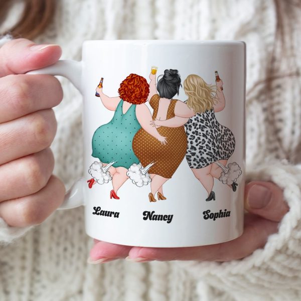 Friendship, You're my BFF Big Fart Friends, Personalized Mug, Gift For Friend