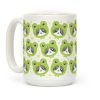Frog Hat Cat Coffee Mug