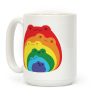 Frogs In Frogs In Frogs Rainbow Coffee Mug
