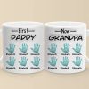 From Dad To Grandpa - Family Personalized Custom 3D Inflated Effect Printed Mug - Father's Day, Gift For Dad, Grandpa