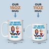 From Her, I Learned Love - Family Personalized Custom Mug - Mother's Day, Gift For Mom, Daughter