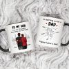 From Mom Dad To Son Watching You Be A Dad Personalized Mug, Gift For Son