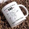 From Mom Dad To Son Watching You Be A Dad Personalized Mug, Gift For Son