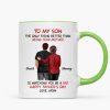 From Mom To Son Watching You Be A Dad - Personalized Mug - Gift For Son