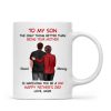 From Mom To Son Watching You Be A Dad Personalized Mug, Heartfelt Gift For Son