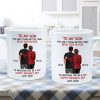 From Mom To Son Watching You Be A Dad Personalized Mug, Heartfelt Gift For Son