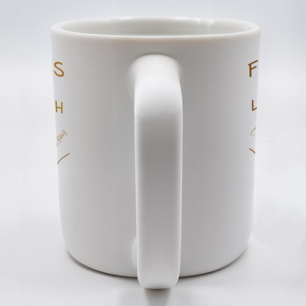 From Our First Kiss Till Our Last Breath, Holding Hands - Personalized Custom Coffee Mug - CPL118_MG
