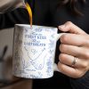 From Our First Kiss Till Our Last Breath, Holding Hands - Personalized Custom Coffee Mug - CPL395_MG
