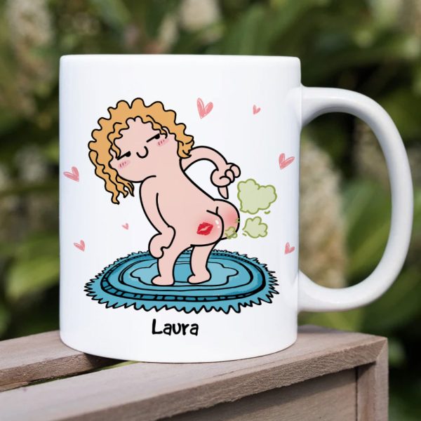 From Teenage Tantrums, Gift For Mom, Personalized Mug, Fart Butt Mug, Mother's Day Gift