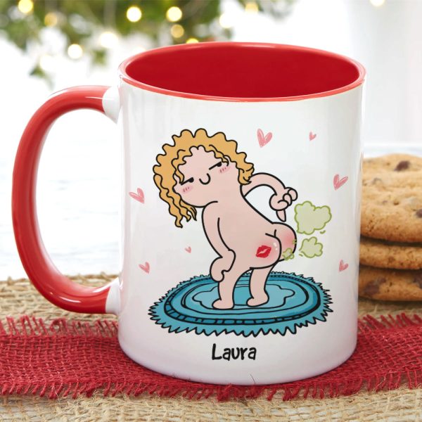 From Teenage Tantrums, Gift For Mom, Personalized Mug, Fart Butt Mug, Mother's Day Gift