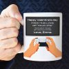 From The Love Of Your Life, Personalized Coffee Mug, Valentine's Day Gifts For Gamers, Couple Coffee Mug
