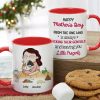 From The One Who Is Always Licking Their Genitals, Personalized Mug, Gift For Cat Lovers