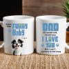 From Your Furry Babies With Love Creative White Ceramic Mug for Mother's Day, Birthdays, and Cozy Family Moments