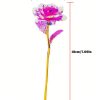 Fuchsia Artificial Rose Set of 10
