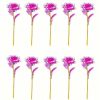 Fuchsia Artificial Rose Set of 10