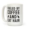 Fueled By Coffee And Cat Hair Coffee Mug