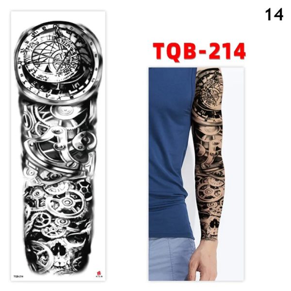 Full Arm Temporary Tattoos